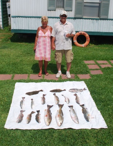 Linda& Wayne St. Jude Trip Fish 5-7-2012