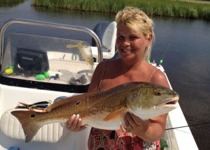 Linda& Wayne St. Jude TripLinda's Redfish 5-8-2012