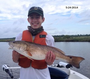 Dave M. Micheal's 8 lb red 5-24-2014