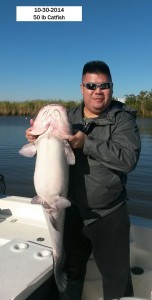 Howard L., Daniel's 50 lb Catfish. 10-30-2014