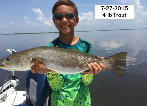 Justin W 4 # Trout 7-27-2015