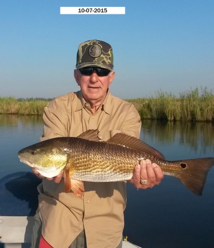 Gio V. 6# Redfish  10-7-2015