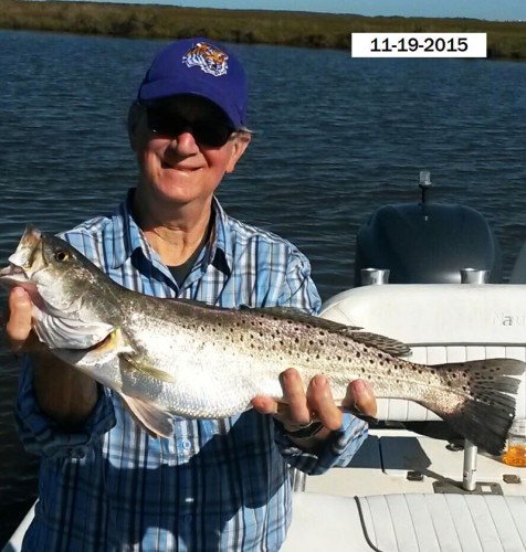 Bill B. 3 lb Trout 11-19-2015